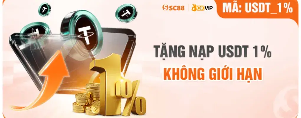 sc88 .casino tặng nạp usdt 1% không giới hạn